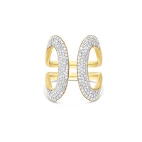 Ring Nanis Woman Libera in Gold Diamante 0.929 Ct AS9-604-IN - AS9-604-IN